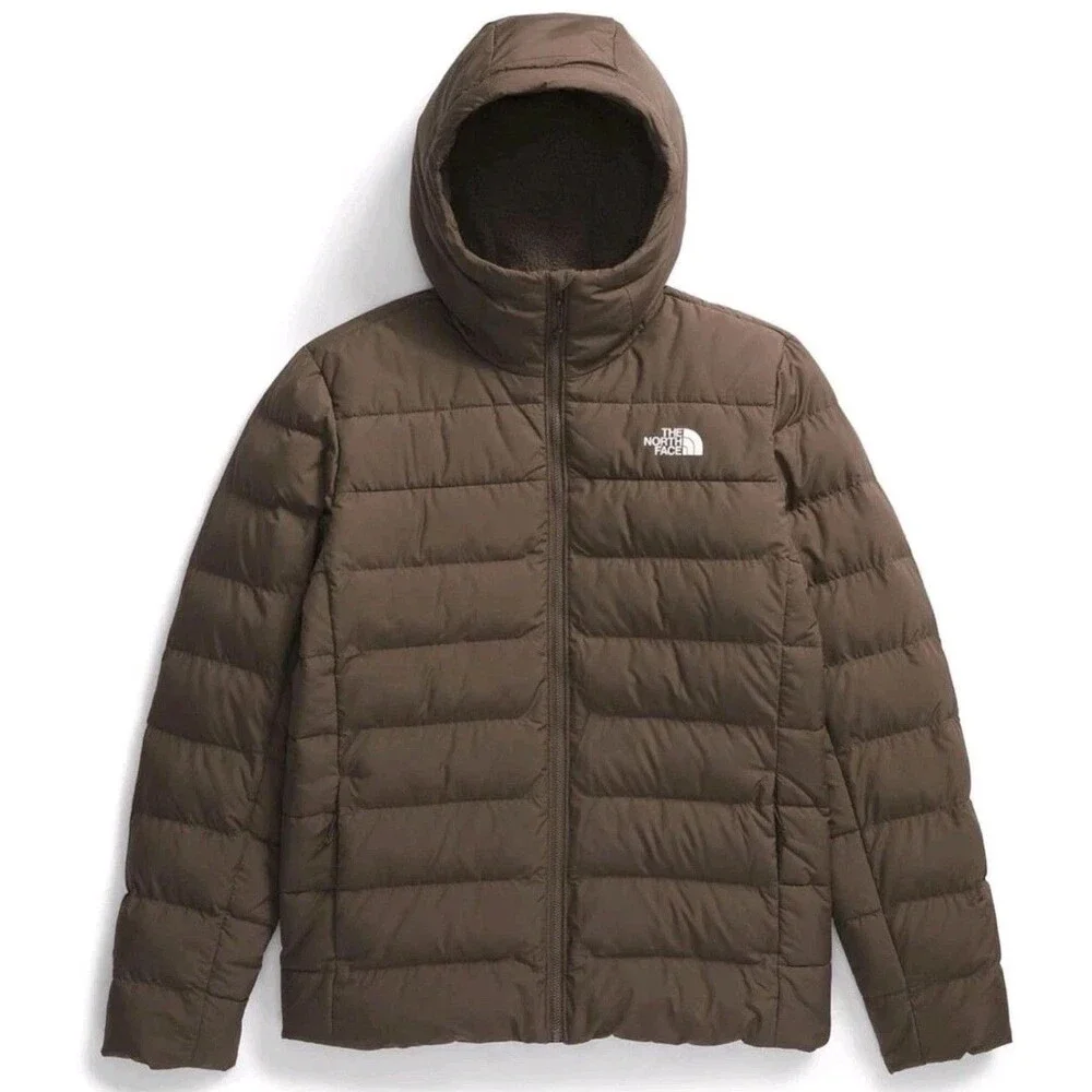 The North Face Aconcagua Men Puffer 600 Fill Down Jacket NWT Smokey Brown SZ M